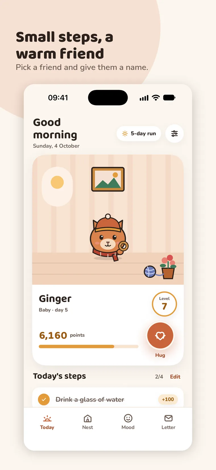 Sarıl home screen